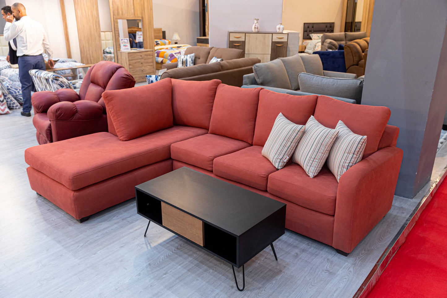 ركنة L Shape مودرن – تصميم عملي ومثالى لجميع المساحات | EGY Furniture