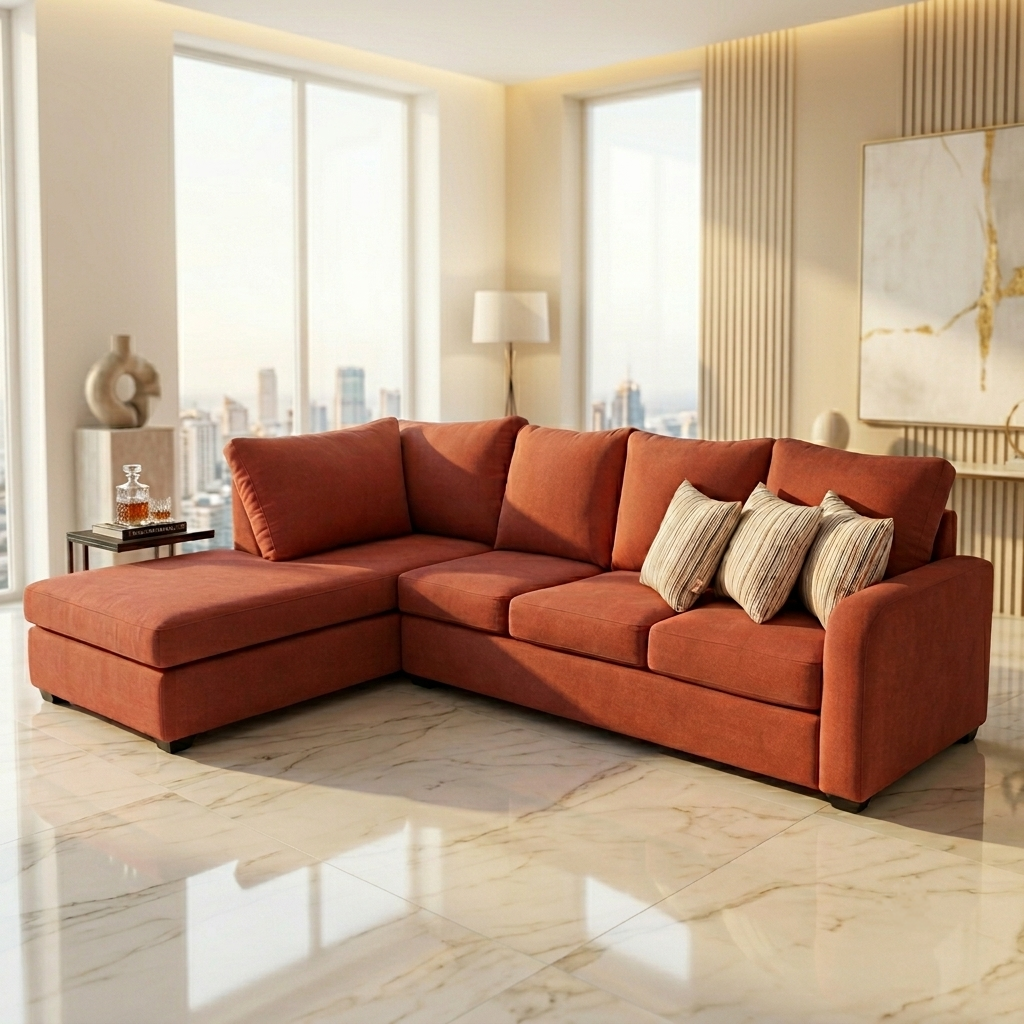 ركنة L Shape مودرن – تصميم عملي ومثالى لجميع المساحات | EGY Furniture