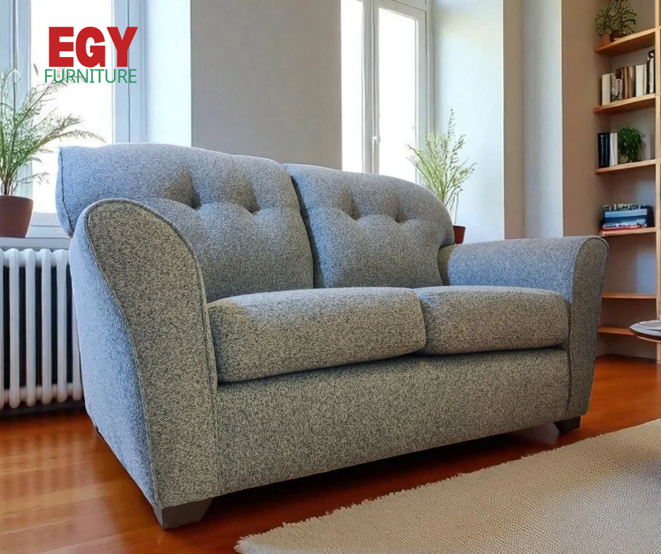 Living Room Set 3+2+1 -  light blue 604 – غرفة ليفينج كاملة مودرن | EGY Furniture