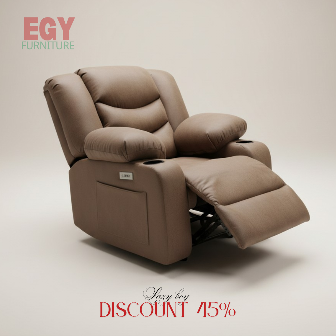 Lazy boy recliner electric Power Recliner – Luxury Edition brown 3
