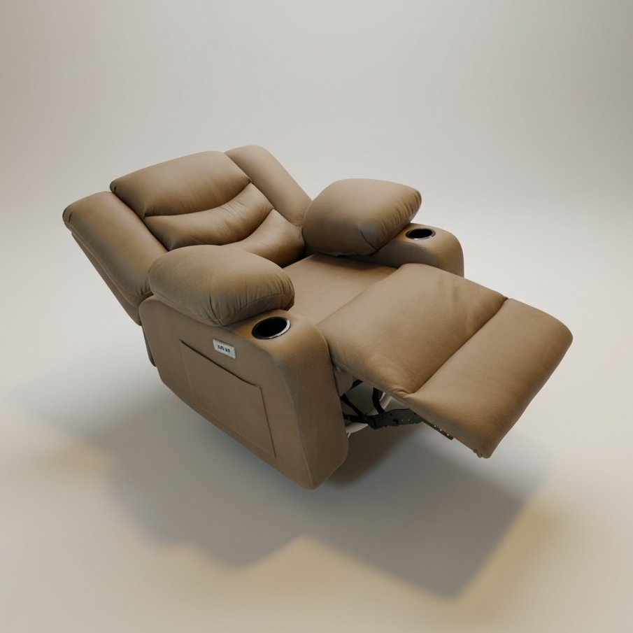 Lazy boy recliner electric Power Recliner – Luxury Edition brown 3