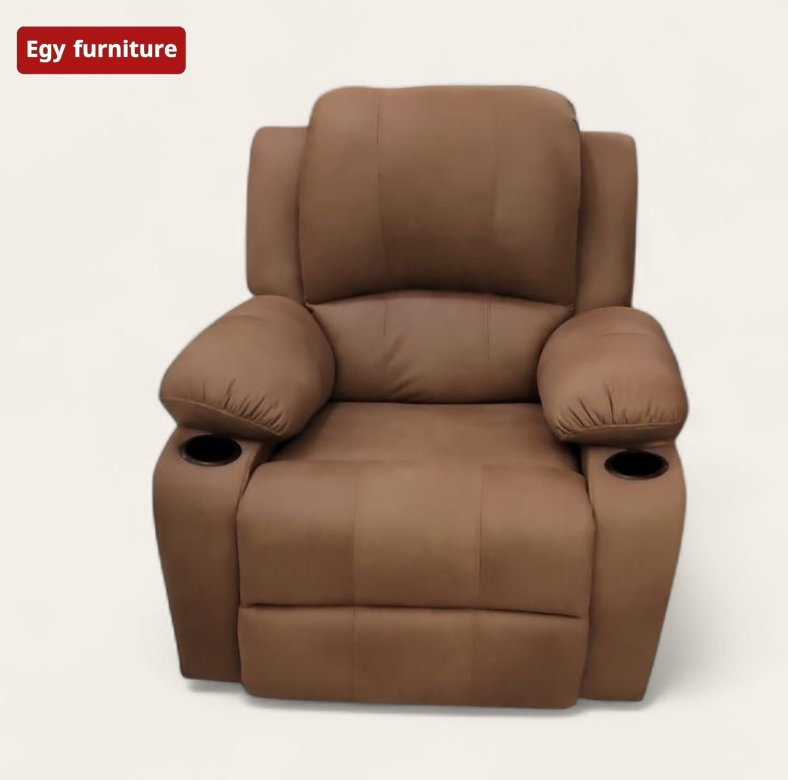 Lazy Boy electric Recliner Chair – كرسي استرخاء ميكانيزم مستورد كهرباء جلد مقلوب ناعم  smart 3